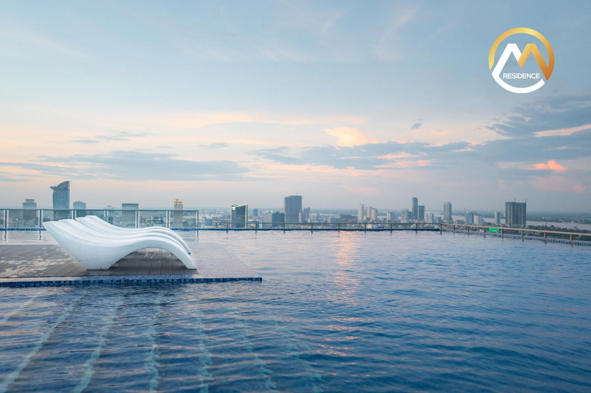 Hotel Serviced Apartments Top One Infinity Pool With View Of 360 Degree Пномпень Екстер'єр фото